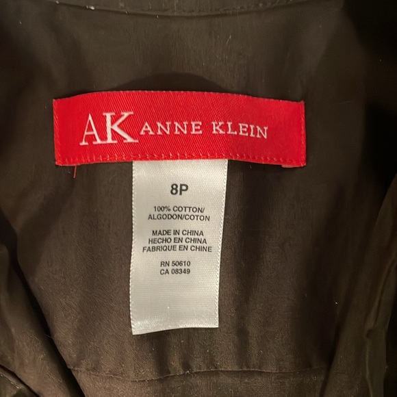 Poplin fit and flare Audrey V-neck shirt dress pleated librarian 50s wife midi - Picture 4 of 9